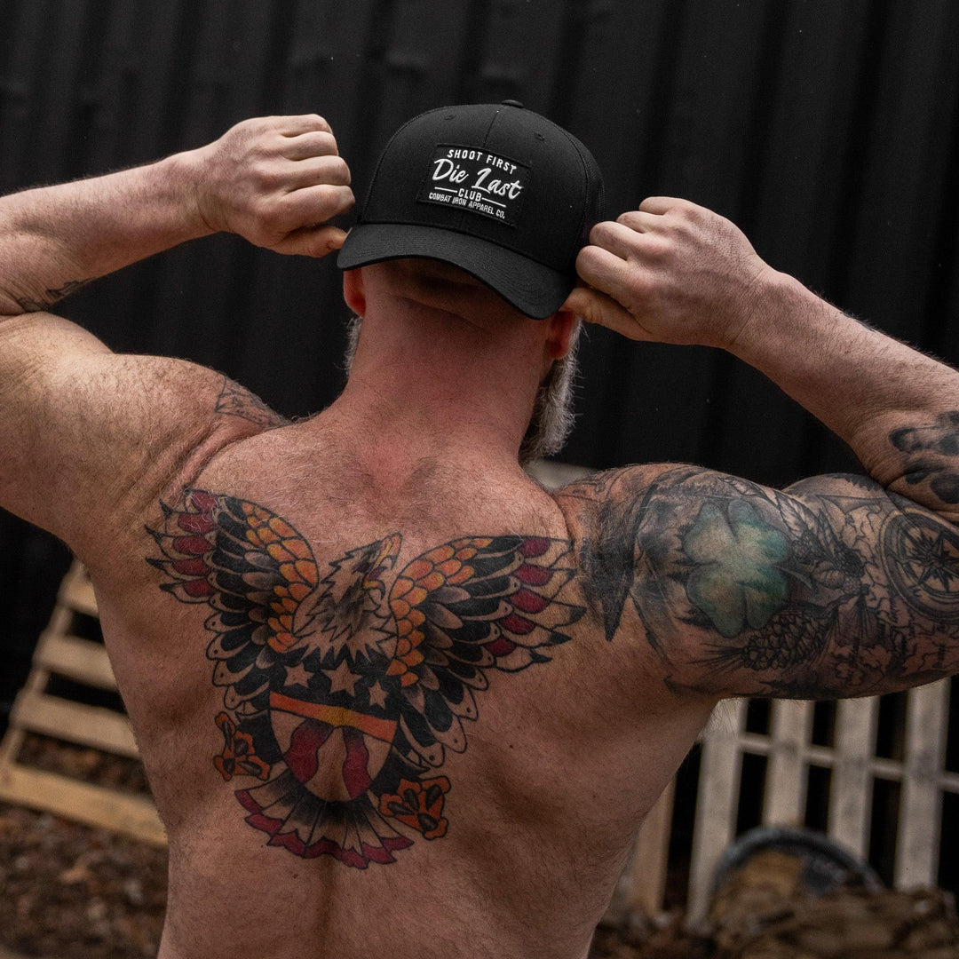 One Revolver Surfboards - Shoot First. Die Last. Club Patch Snapback HEADWEAR