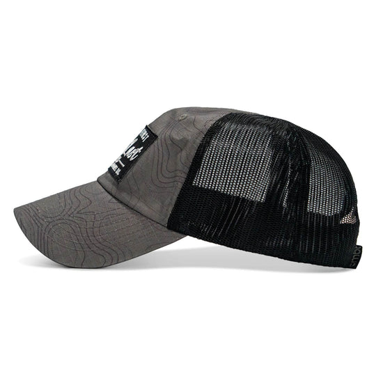 One Revolver Surfboards - Shoot First. Die Last. Club Patch Tactical Ripstop Mesh Snapback Hat HEADWEAR