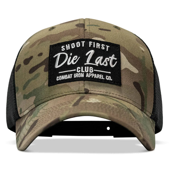 One Revolver Surfboards - Shoot First. Die Last. Club Patch Snapback HEADWEAR