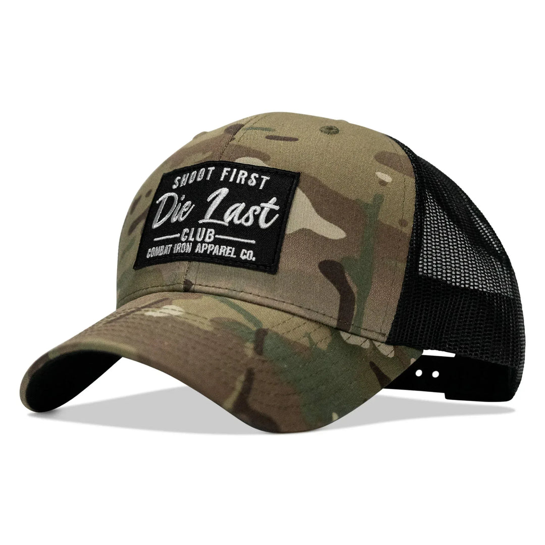 One Revolver Surfboards - Shoot First. Die Last. Club Patch Snapback HEADWEAR