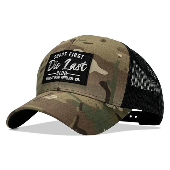 One Revolver Surfboards - Shoot First. Die Last. Club Patch Snapback HEADWEAR