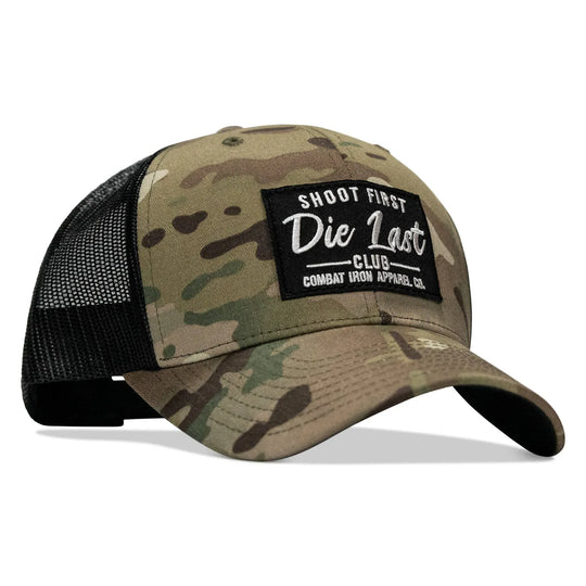 One Revolver Surfboards - Shoot First. Die Last. Club Patch Snapback HEADWEAR