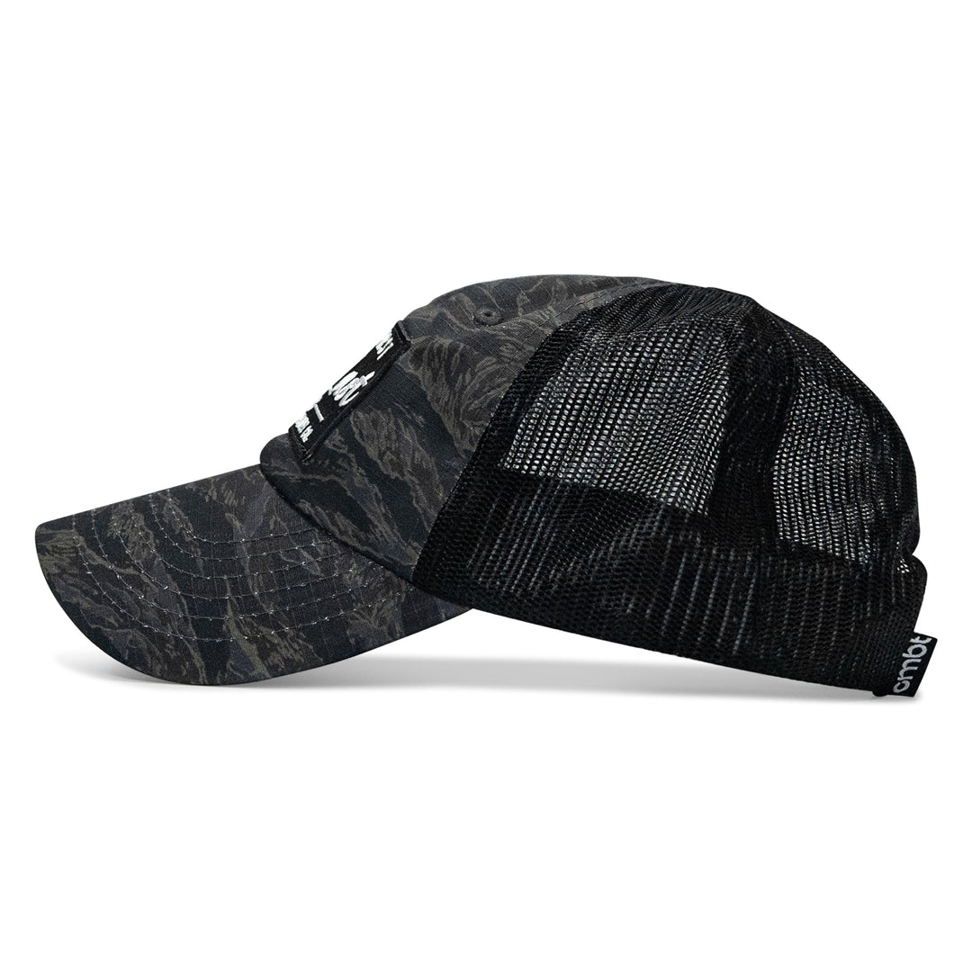 Shoot First. Die Last. Club Patch Tactical Ripstop Mesh Snapback Hat