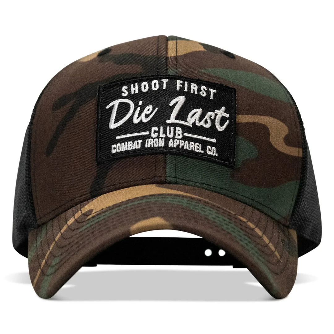 One Revolver Surfboards - Shoot First. Die Last. Club Patch Snapback HEADWEAR