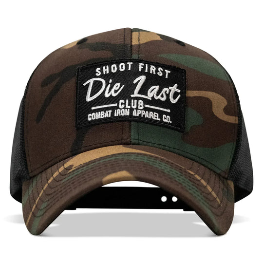One Revolver Surfboards - Shoot First. Die Last. Club Patch Snapback HEADWEAR