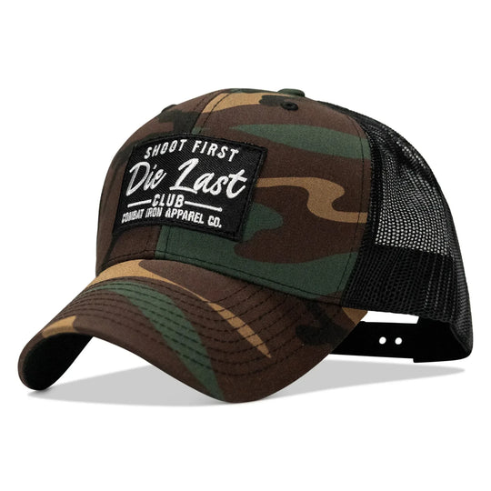 One Revolver Surfboards - Shoot First. Die Last. Club Patch Snapback HEADWEAR