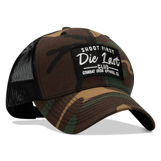 One Revolver Surfboards - Shoot First. Die Last. Club Patch Snapback HEADWEAR