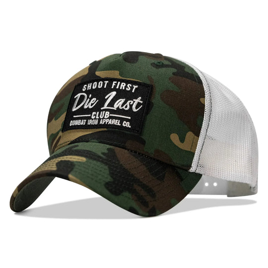 One Revolver Surfboards - Shoot First. Die Last. Club Patch Snapback HEADWEAR