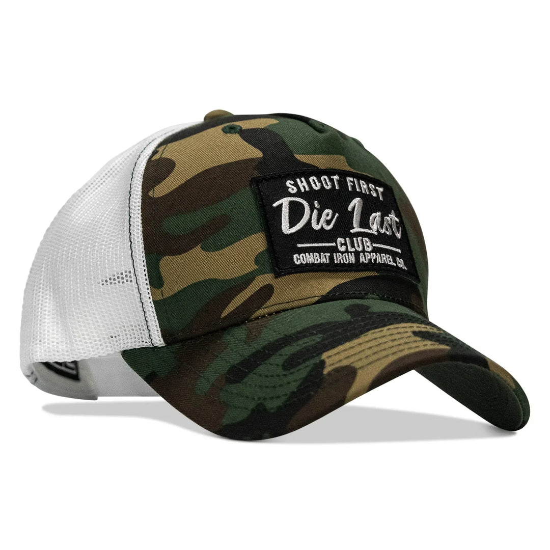 One Revolver Surfboards - Shoot First. Die Last. Club Patch Snapback HEADWEAR