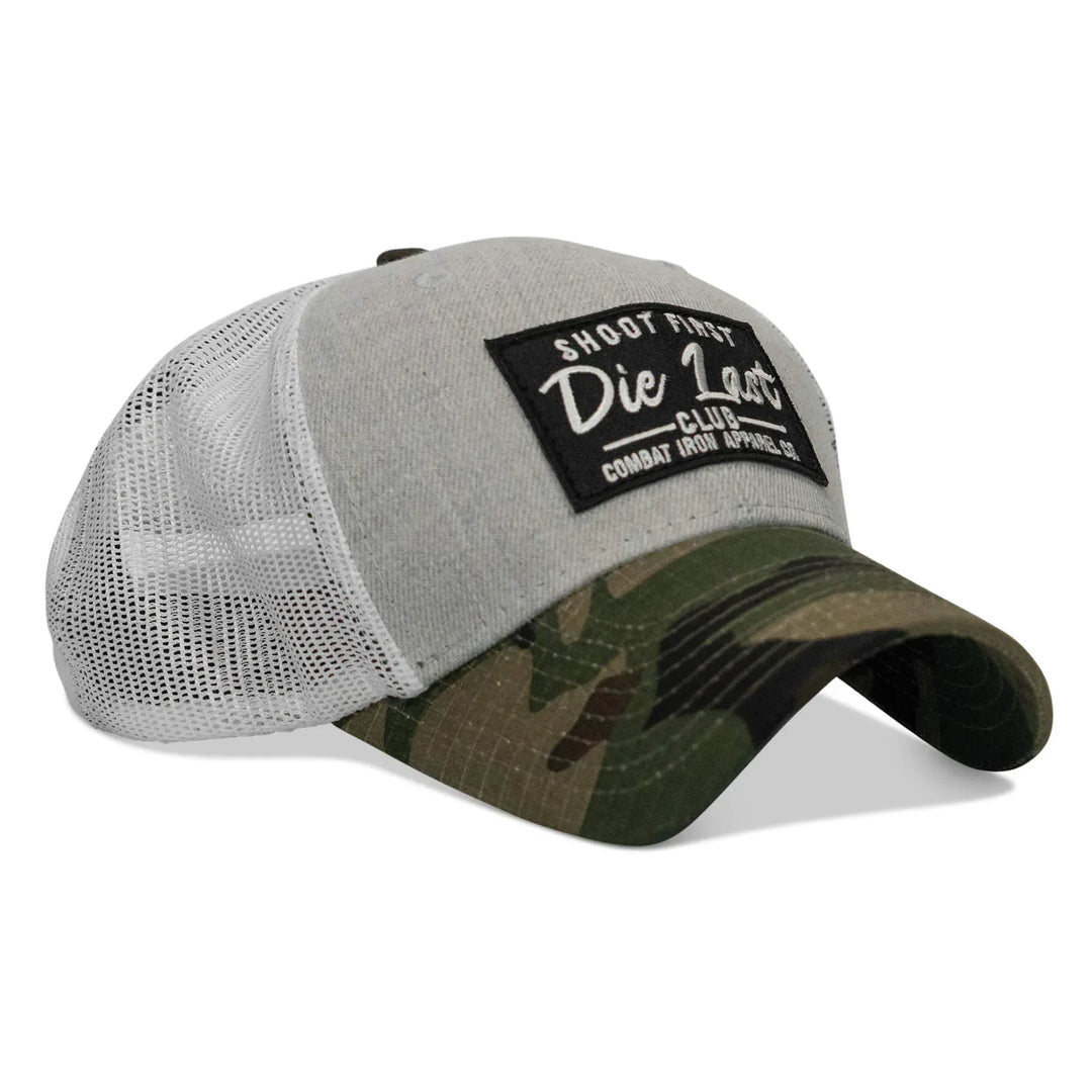 One Revolver Surfboards - Shoot First. Die Last. Club Patch Snapback HEADWEAR