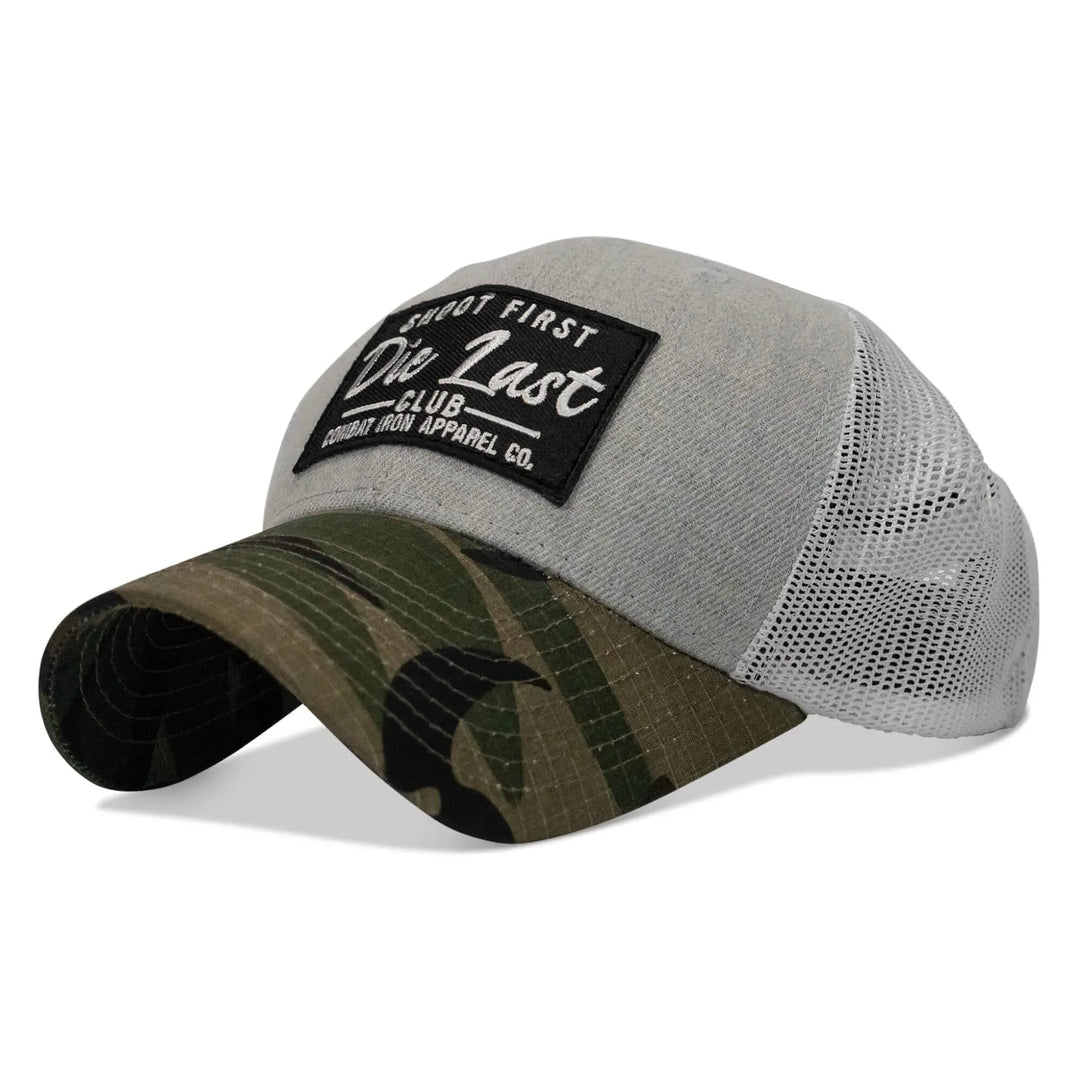 One Revolver Surfboards - Shoot First. Die Last. Club Patch Snapback HEADWEAR