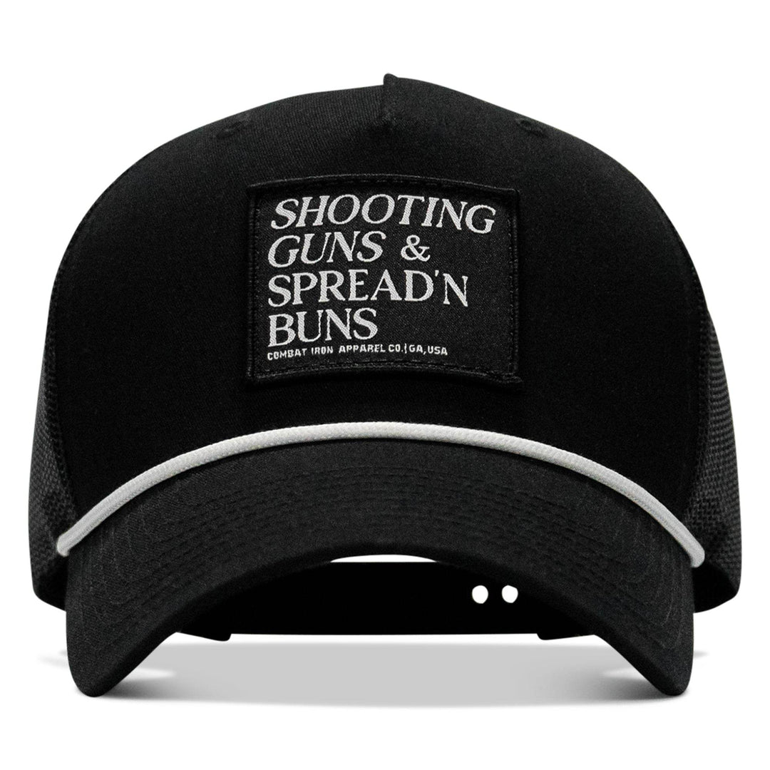 Shooting Guns & Spread'n Buns Patch Rope Snapback Hat - One Revolver Surfboards