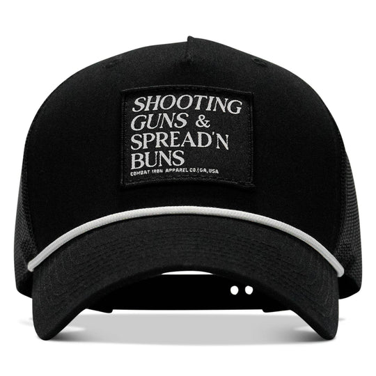 Shooting Guns & Spread'n Buns Patch Rope Snapback Hat - One Revolver Surfboards