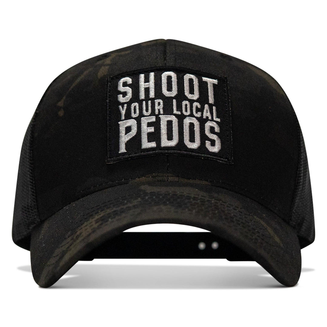 One Revolver Surfboards - Shoot Your Local Pedos Patch Snapback HEADWEAR