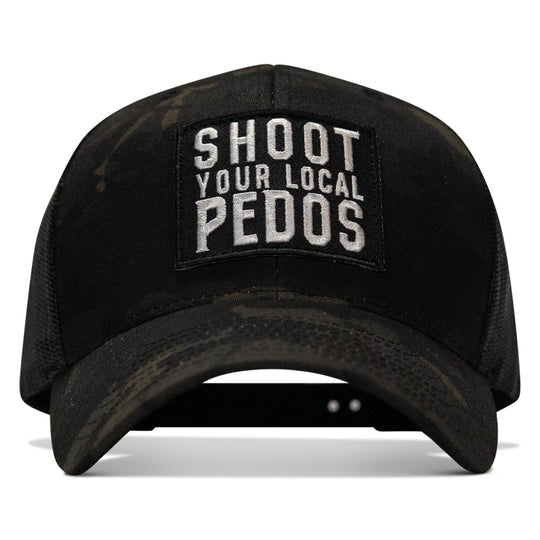 One Revolver Surfboards - Shoot Your Local Pedos Patch Snapback HEADWEAR