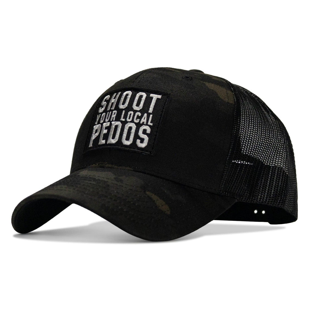One Revolver Surfboards - Shoot Your Local Pedos Patch Snapback HEADWEAR
