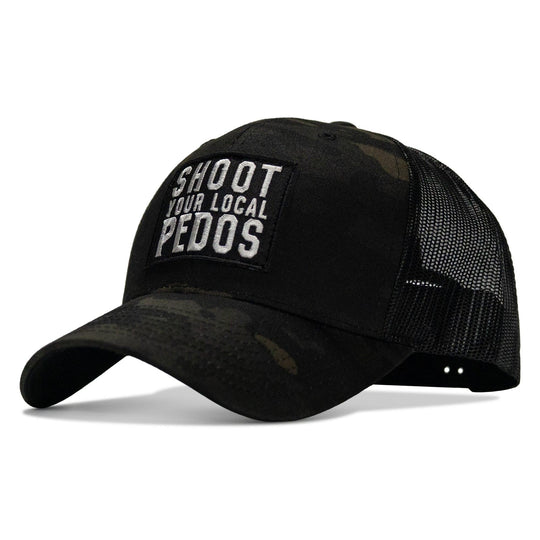 One Revolver Surfboards - Shoot Your Local Pedos Patch Snapback HEADWEAR
