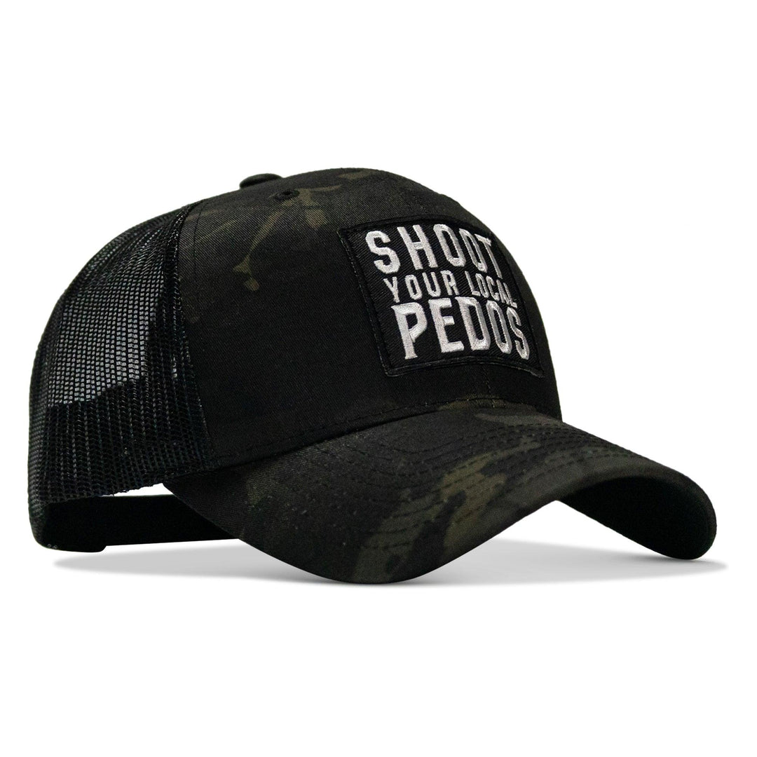One Revolver Surfboards - Shoot Your Local Pedos Patch Snapback HEADWEAR