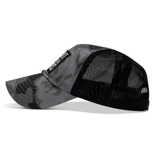 One Revolver Surfboards - Shoot Your Local Pedos Patch Tactical Ripstop Mesh Snapback Hat HEADWEAR