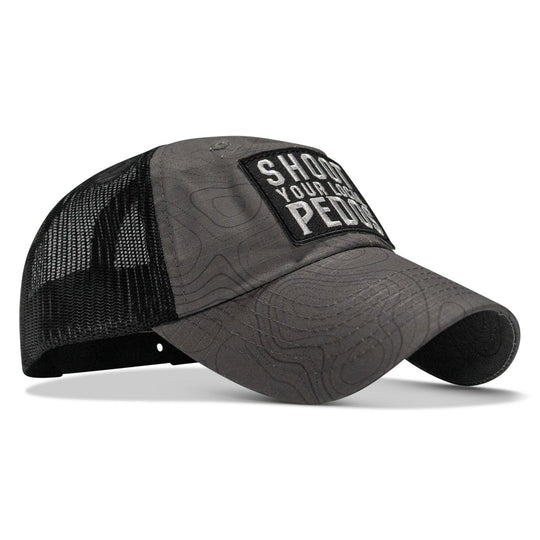 One Revolver Surfboards - Shoot Your Local Pedos Patch Tactical Ripstop Mesh Snapback Hat HEADWEAR