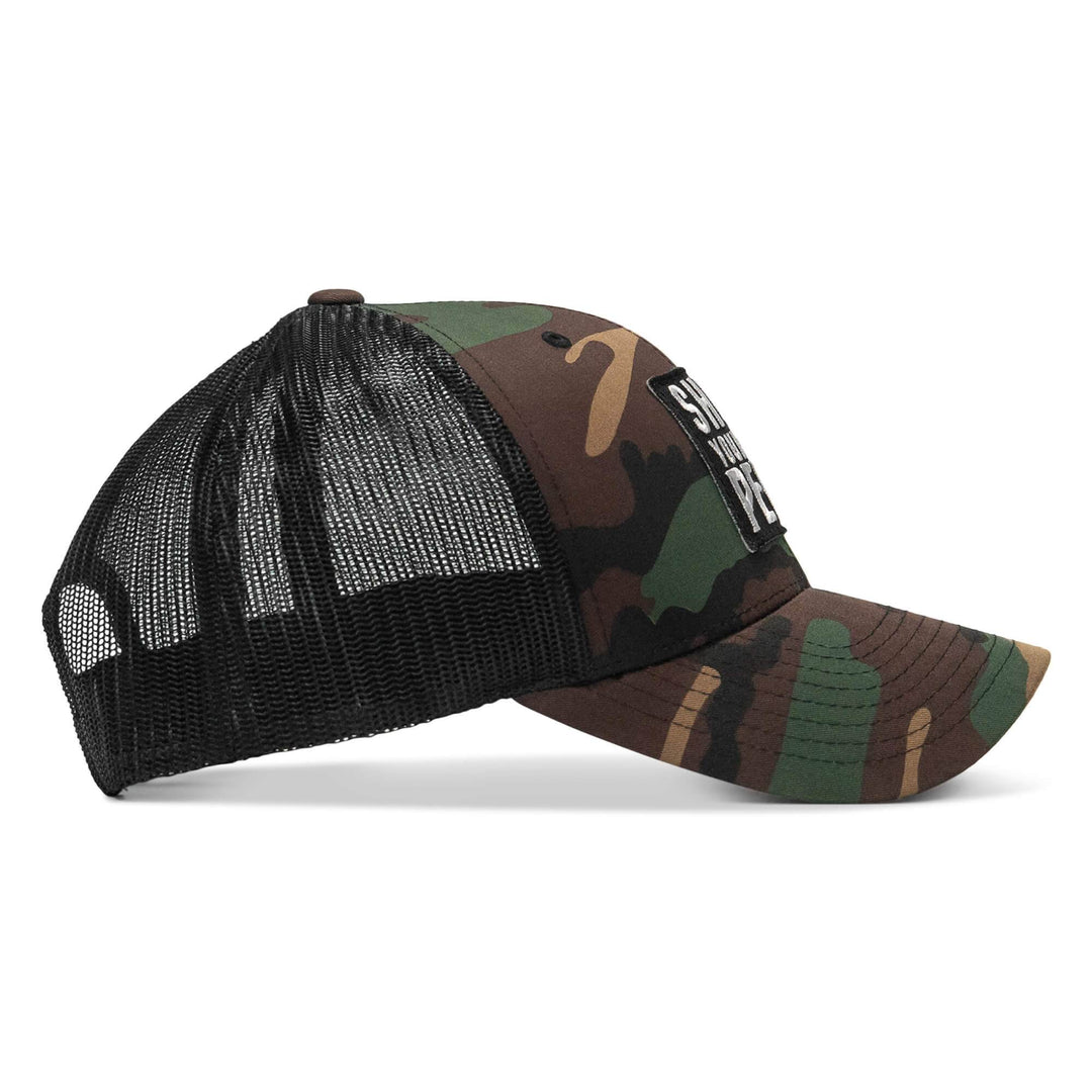 Shoot Your Local Pedos Patch Snapback - One Revolver Surfboards