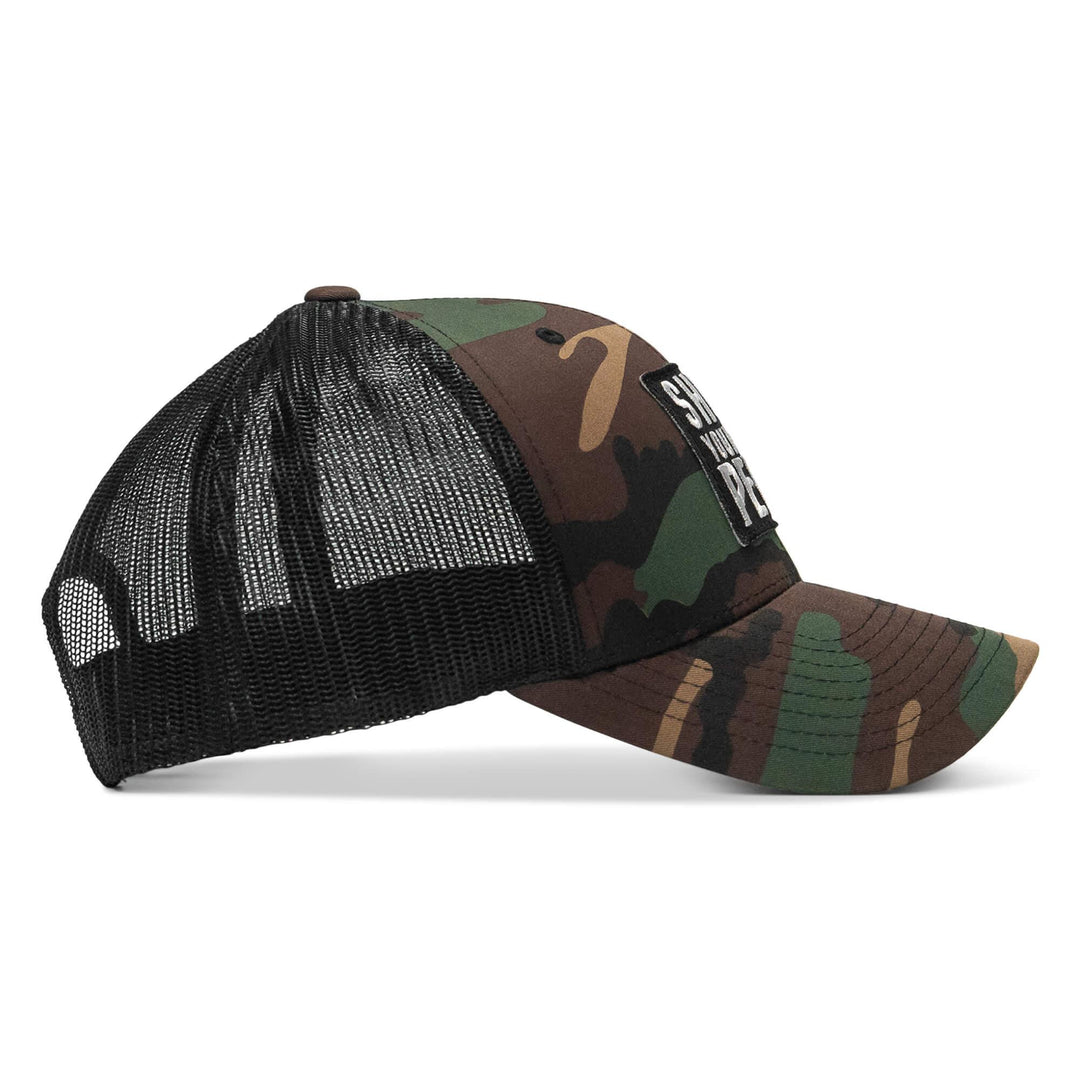 One Revolver Surfboards - Shoot Your Local Pedos Patch Snapback HEADWEAR