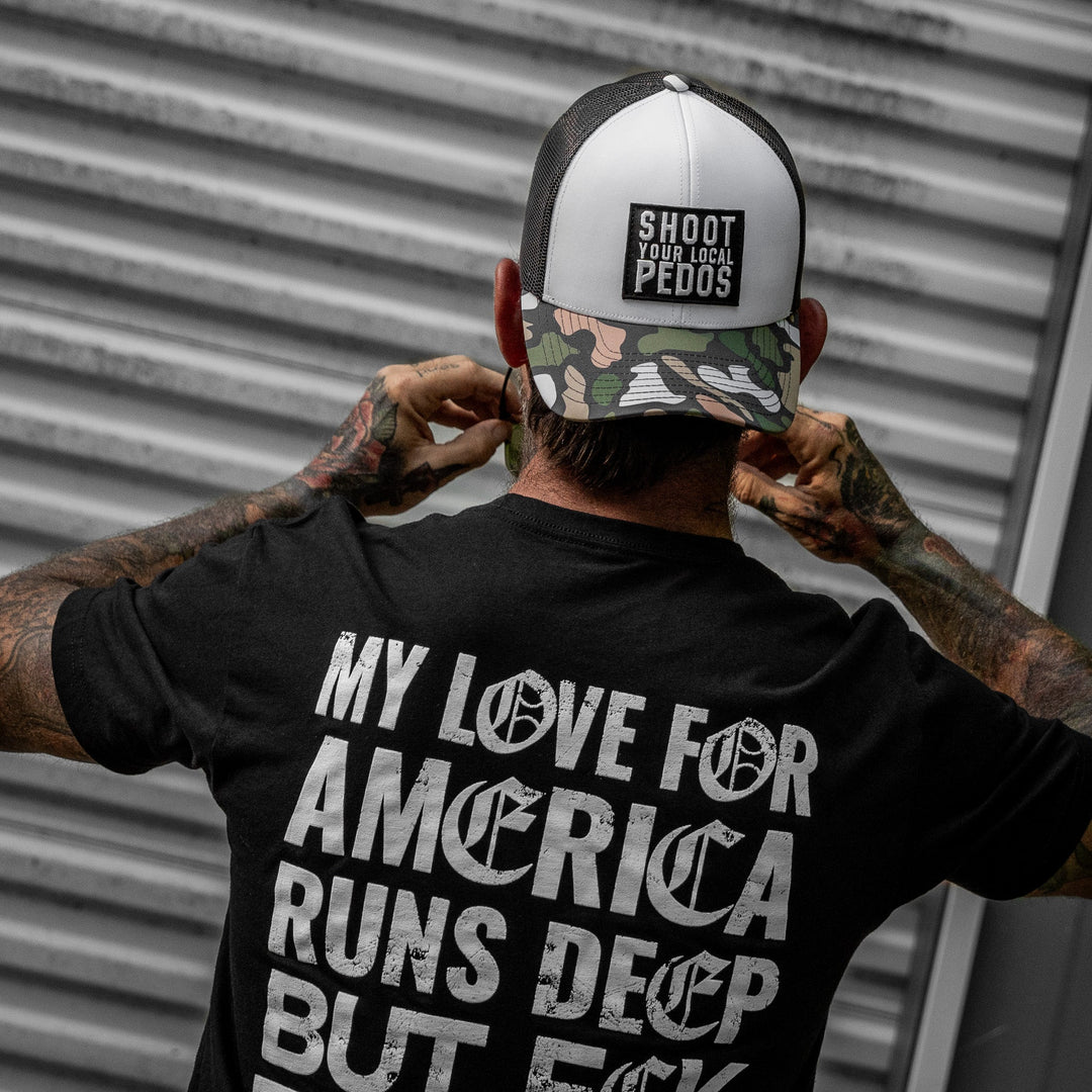 Shoot Your Local Pedos Patch Snapback