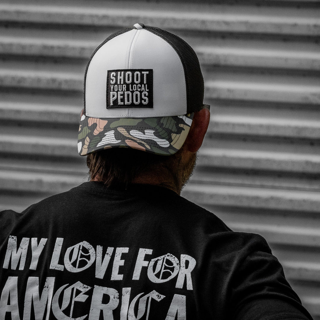 Shoot Your Local Pedos Patch Snapback