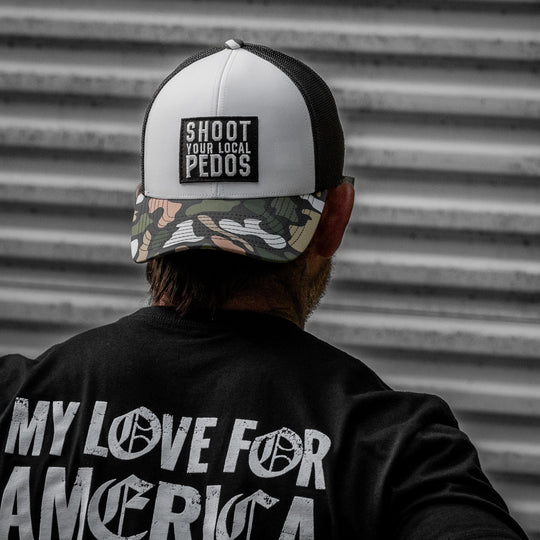 Shoot Your Local Pedos Patch Snapback