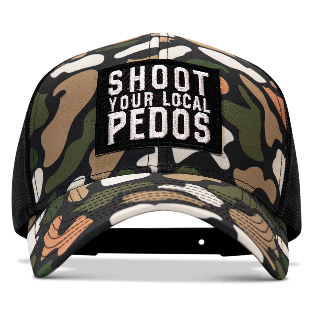 Shoot Your Local Pedos Patch Snapback