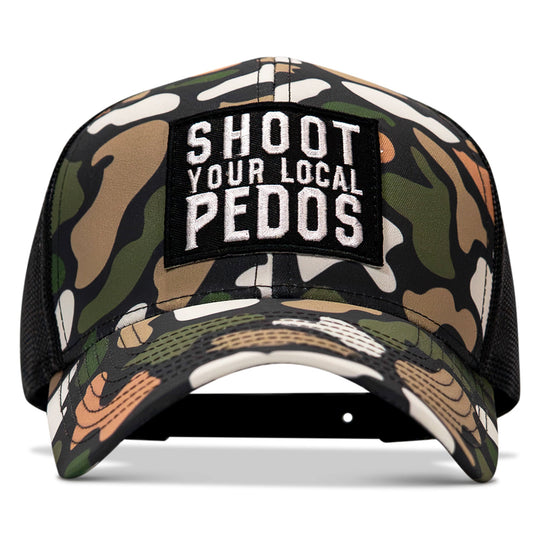 Shoot Your Local Pedos Patch Snapback