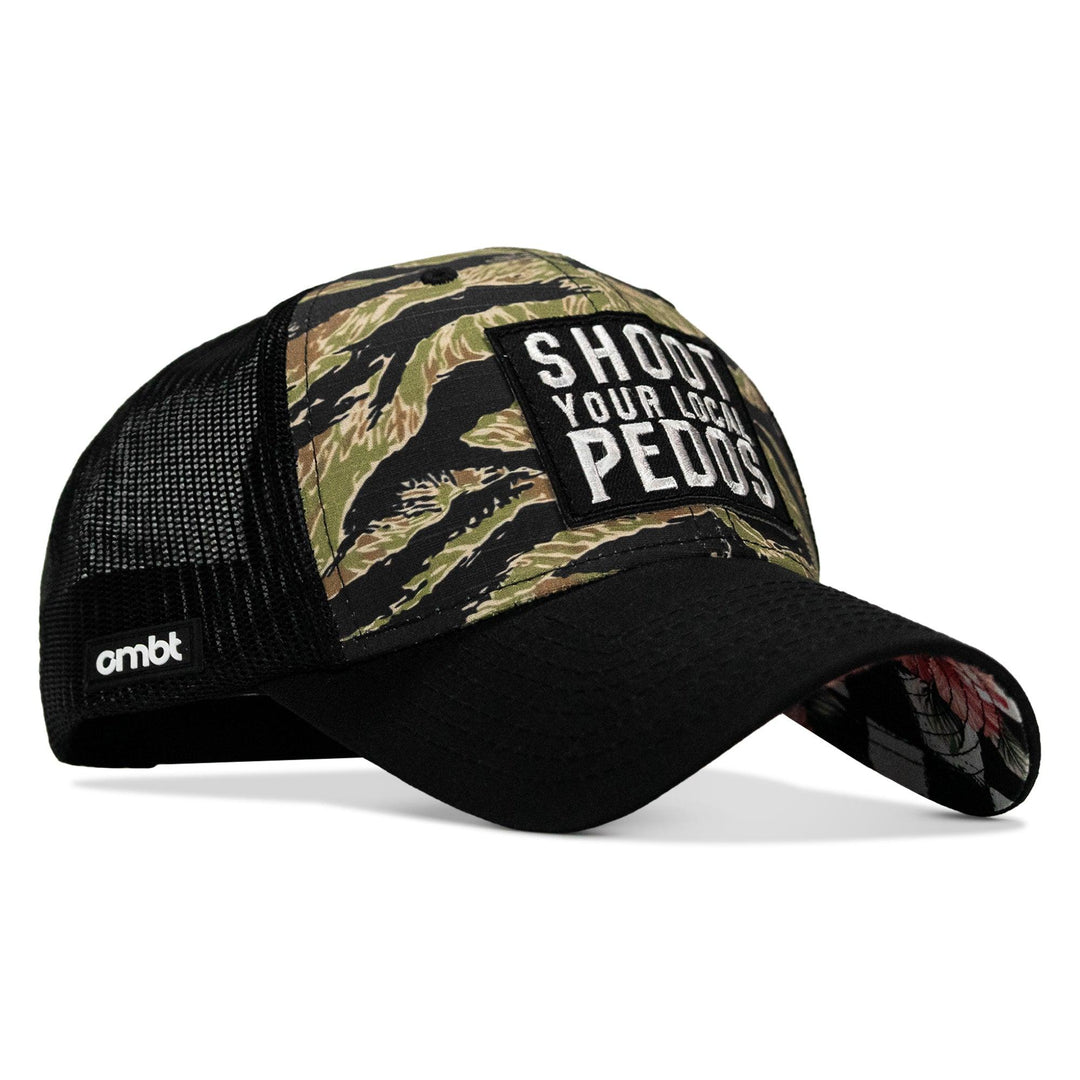 One Revolver Surfboards - Shoot Your Local Pedos Patch Original Ripstop Snapback Hat HEADWEAR