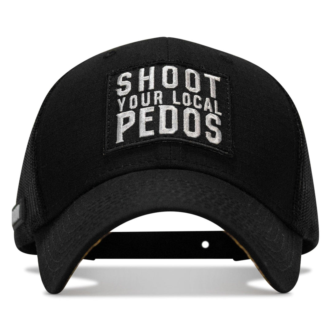 One Revolver Surfboards - Shoot Your Local Pedos Patch Original Ripstop Snapback Hat HEADWEAR