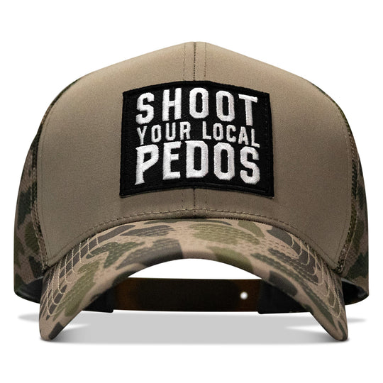 Shoot Your Local Pedos Patch Snapback