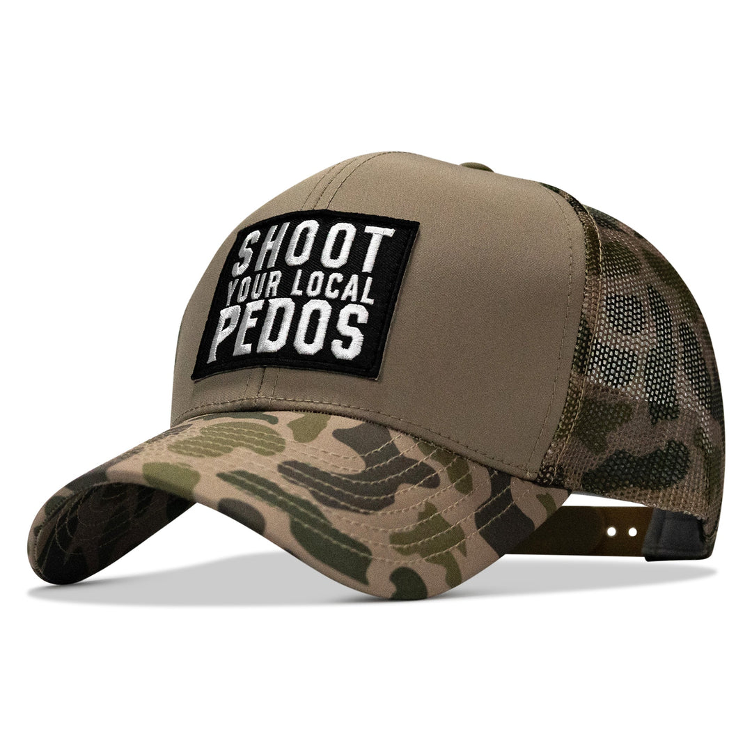 Shoot Your Local Pedos Patch Snapback