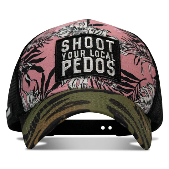 One Revolver Surfboards - Shoot Your Local Pedos Patch Original Ripstop Snapback Hat HEADWEAR