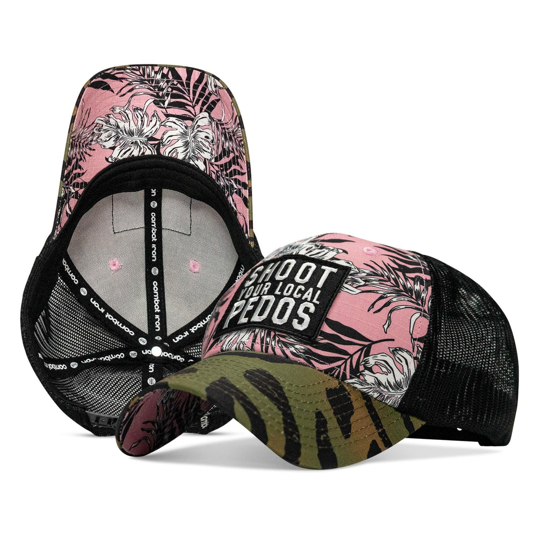 One Revolver Surfboards - Shoot Your Local Pedos Patch Original Ripstop Snapback Hat HEADWEAR