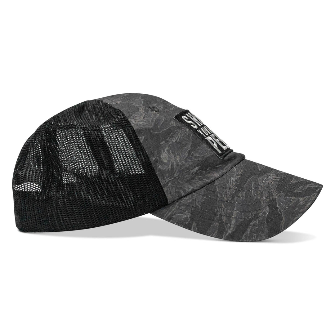 One Revolver Surfboards - Shoot Your Local Pedos Patch Tactical Ripstop Mesh Snapback Hat HEADWEAR