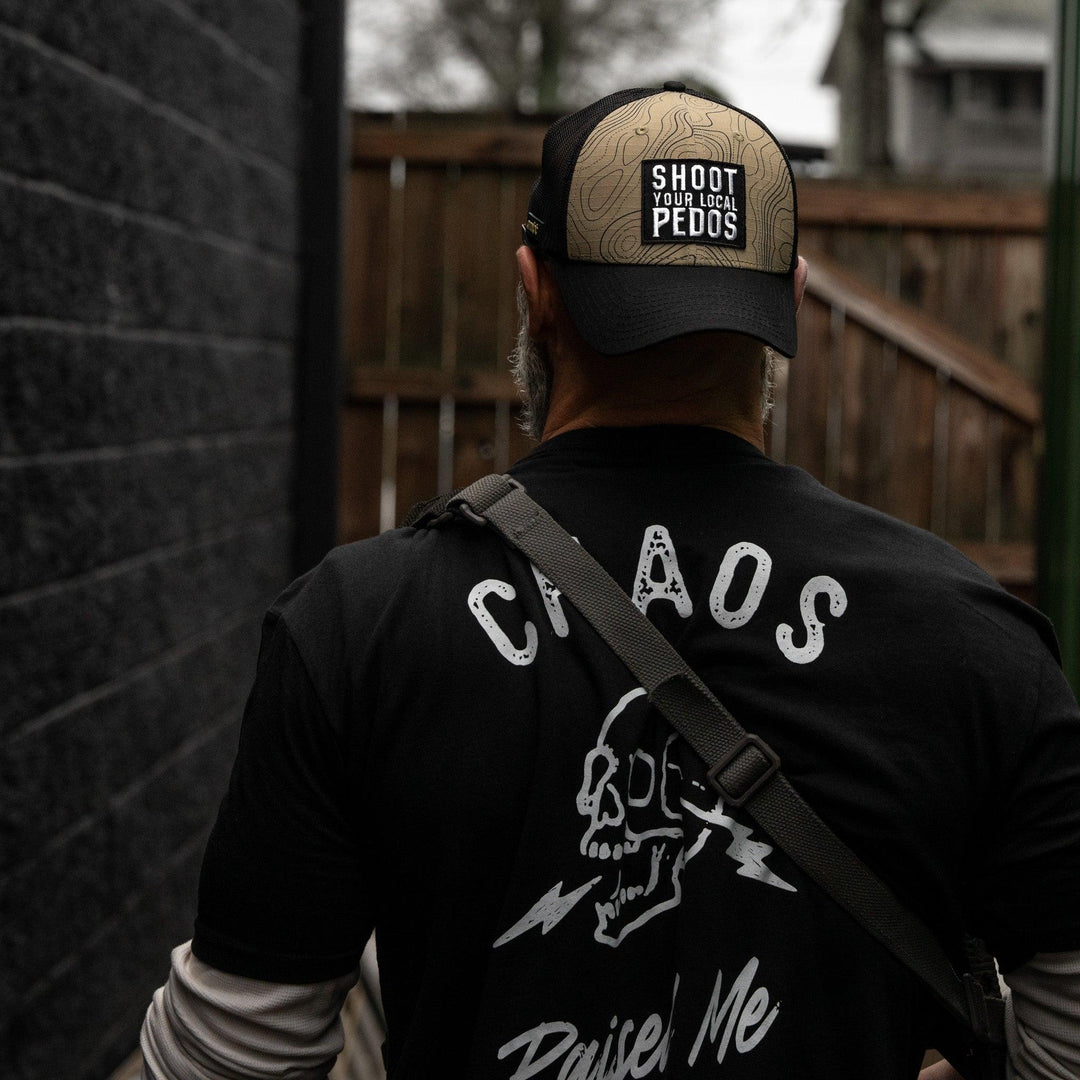One Revolver Surfboards - Shoot Your Local Pedos Patch Original Ripstop Snapback Hat HEADWEAR
