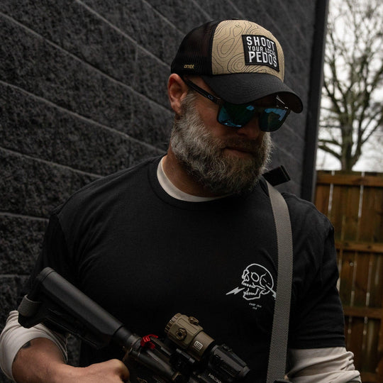 One Revolver Surfboards - Shoot Your Local Pedos Patch Original Ripstop Snapback Hat HEADWEAR