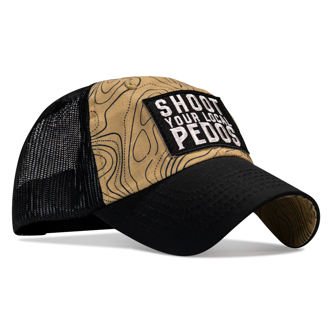 Shoot Your Local Pedos Patch Tactical Ripstop Mesh Snapback Hat