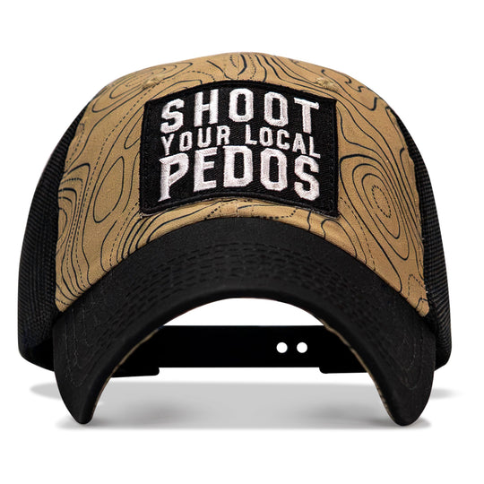 Shoot Your Local Pedos Patch Tactical Ripstop Mesh Snapback Hat
