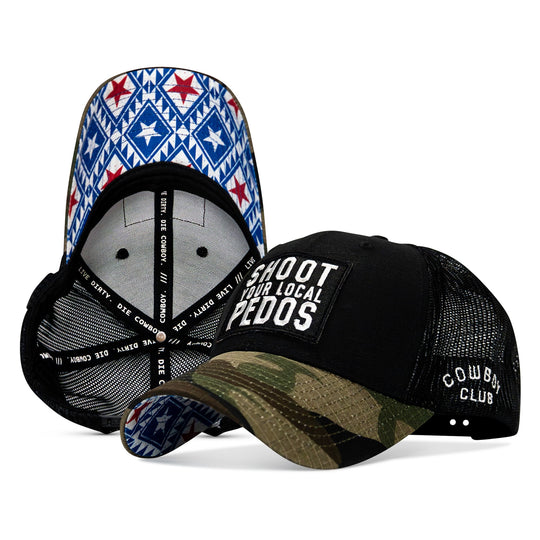 Shoot Your Local Pedos Patch Original Ripstop Snapback Hat