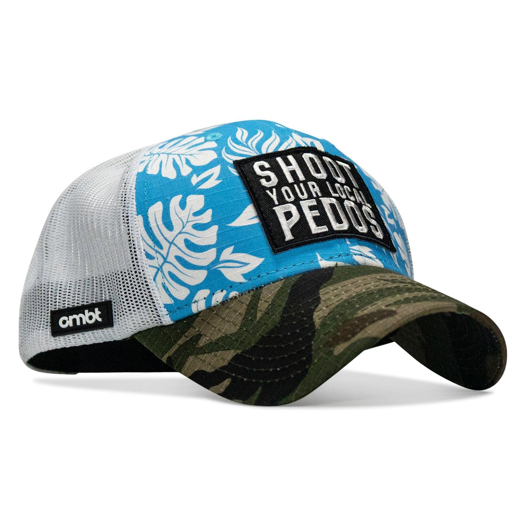 One Revolver Surfboards - Shoot Your Local Pedos Patch Original Ripstop Snapback Hat HEADWEAR