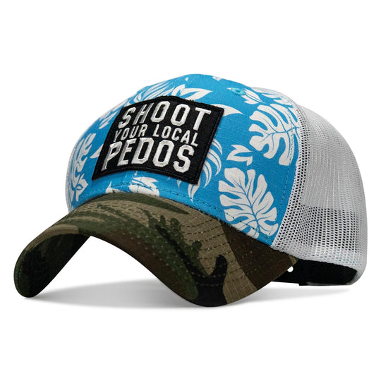 One Revolver Surfboards - Shoot Your Local Pedos Patch Original Ripstop Snapback Hat HEADWEAR