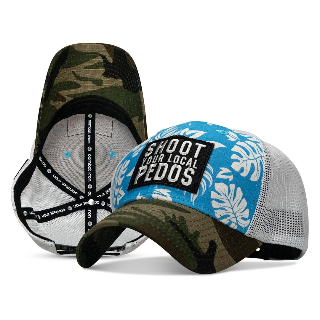 One Revolver Surfboards - Shoot Your Local Pedos Patch Original Ripstop Snapback Hat HEADWEAR