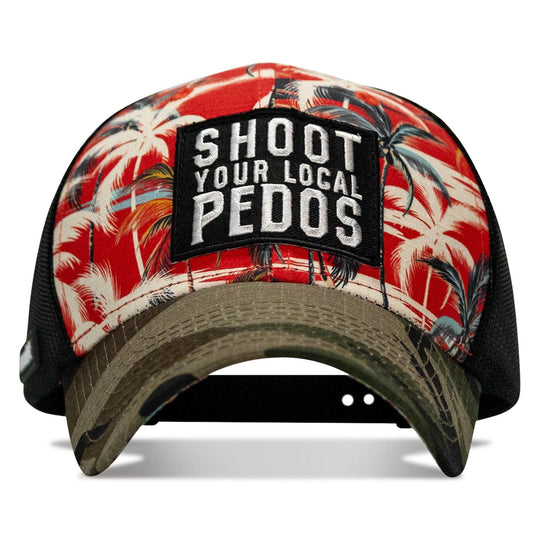One Revolver Surfboards - Shoot Your Local Pedos Patch Original Ripstop Snapback Hat HEADWEAR