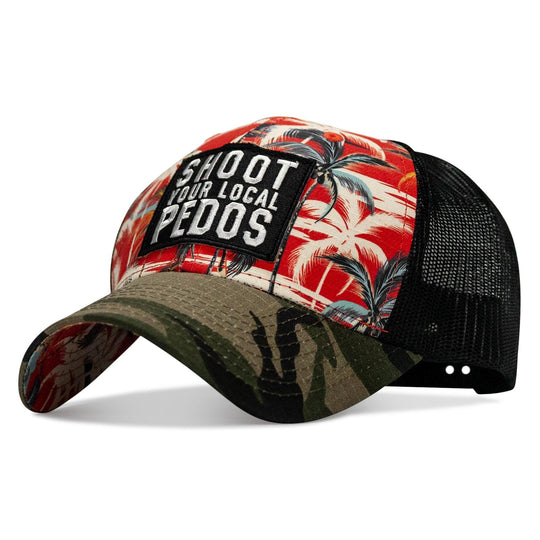 One Revolver Surfboards - Shoot Your Local Pedos Patch Original Ripstop Snapback Hat HEADWEAR