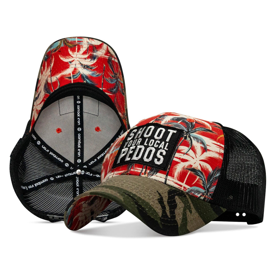 One Revolver Surfboards - Shoot Your Local Pedos Patch Original Ripstop Snapback Hat HEADWEAR