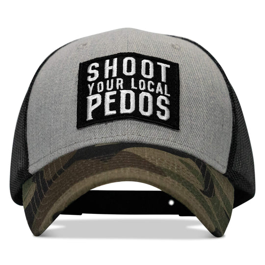 One Revolver Surfboards - Shoot Your Local Pedos Patch Original Ripstop Snapback Hat HEADWEAR